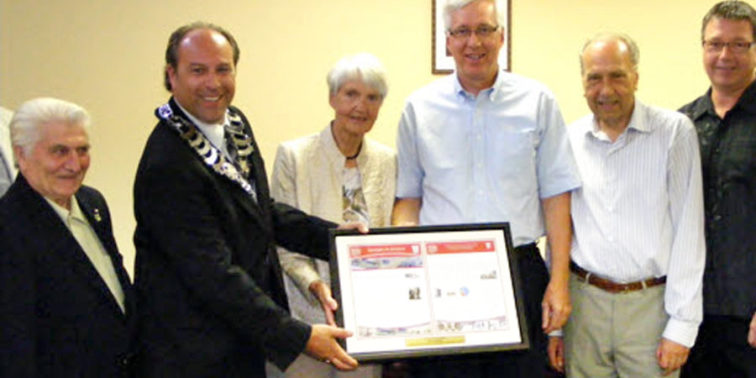 BCI PRESENTED WITH AWARD FROM KING TOWNSHIP